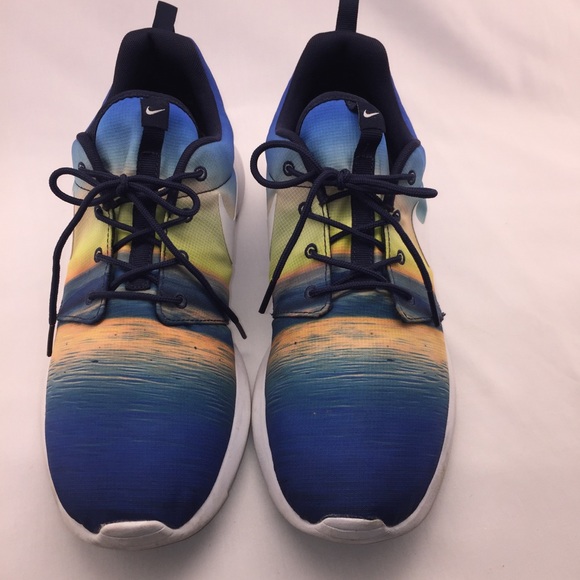 Nike Other - Nike RosheRun Men Sz12 511881 SummerSunrise Print